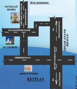 Sai C K Paradise Location Plan 1