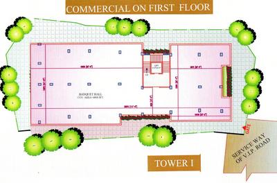 Project Image of 1833.0 - 2708.0 Sq.ft 3 BHK Apartment for buy in Shree Krishna Nirmala Vatika Residency