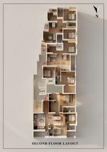 Project Image of 682.86 - 1067.56 Sq.ft 2 BHK Apartment for buy in Vinoth Venya
