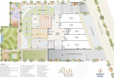 Project Image of 983.07 - 1022.36 Sq.ft 3 BHK Apartment for buy in Urbania Rich Wood
