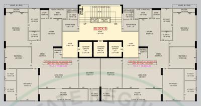 Project Image of 1301.46 - 1994.44 Sq.ft 3 BHK Apartment for buy in Sparsh Four Seasons Residency