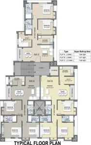 Project Image of 1185.0 - 1377.0 Sq.ft 2.5 BHK Apartment for buy in Purti Nest