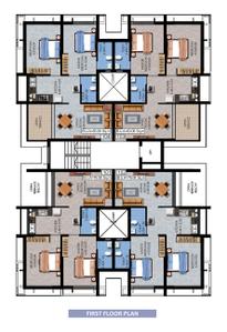 Project Image of 818.92 - 894.27 Sq.ft 2 BHK Apartment for buy in Siddhanath Residency