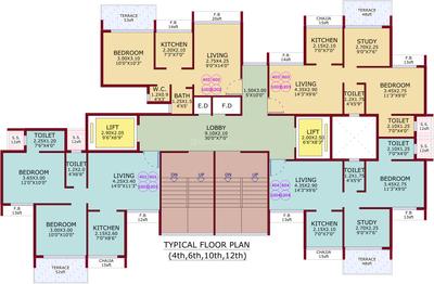 Project Image of 705.0 - 1050.0 Sq.ft 1 BHK Apartment for buy in City Century One