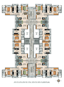 Project Image of 304.73 - 545.73 Sq.ft 1 BHK Apartment for buy in DGS Sheetal Utsav