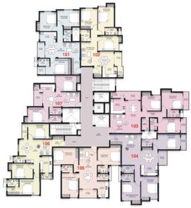 Project Image of 1052.0 - 1854.0 Sq.ft 2 BHK Apartment for buy in Abhishek Kanha Enclave