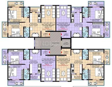 Shree Saidatta Sai Kunj Phase 2 Building A Cluster Plan 1