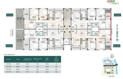 Project Image of 1309.0 - 1696.0 Sq.ft 2 BHK Apartment for buy in Ashray Vihar Phase II