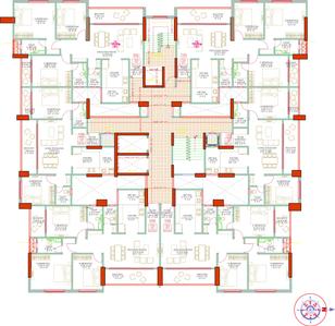 Project Image of 888.0 - 1252.0 Sq.ft 2 BHK Apartment for buy in Saffron Amber Wing C