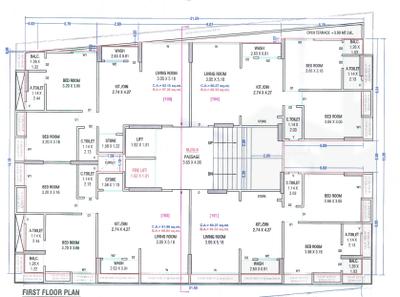 Project Image of 623.12 - 664.89 Sq.ft 2 BHK Apartment for buy in Green Karunesh Luxuria