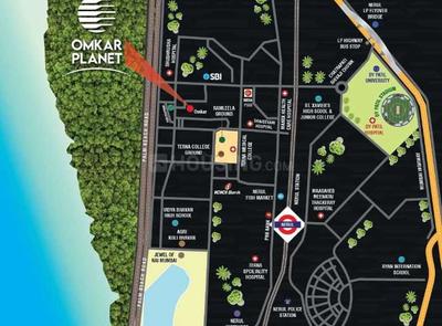 Project Image of 755.0 - 1061.0 Sq.ft 2 BHK Apartment for buy in Omkar Planet