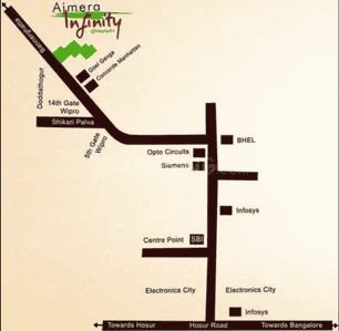 Project Image of 820.0 - 1692.0 Sq.ft 2 BHK Apartment for buy in Ajmera Infinity