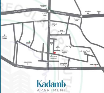 Project Image of 1184.68 - 1185.64 Sq.ft 3 BHK Apartment for buy in Navkar Kadamb Apartment
