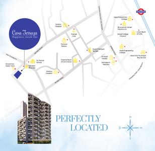 Project Image of 452.0 - 701.75 Sq.ft 1 BHK Apartment for buy in Casa Terraza