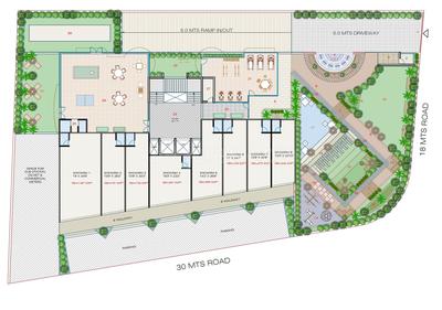 Project Image of 1248 Sq.ft 3 BHK Apartment / Flat for sale in Kudasan for Rs. 12000000