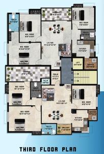 Project Image of 977 Sq.ft 2 BHK Apartment / Flat for sale in Kovilambakkam for Rs. 8500000