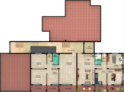 Project Image of 575.0 - 1140.0 Sq.ft 1 BHK Apartment for buy in Raj Ganaraj Arcade