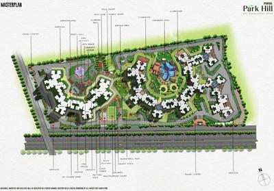 Project Image of 1743.0 - 1932.0 Sq.ft 3 BHK Apartment for buy in Purva Park Hill