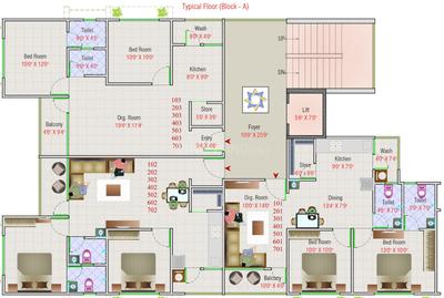Project Image of 1350 Sq.ft 2 BHK Builder Floor for sale in New Maninagar for Rs. 5200000