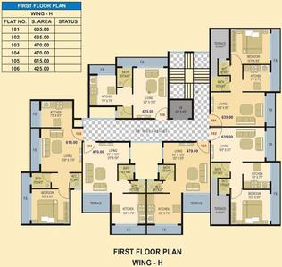 Project Image of 0.0 - 402.68 Sq.ft 2 BHK Apartment for buy in Riddhi Gokul Dham