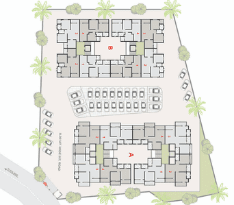 Project Image of 514.95 - 637.01 Sq.ft 2 BHK Apartment for buy in Star Aman Park