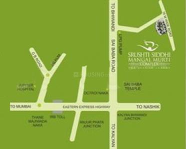 Project Image of 423.0 - 807.0 Sq.ft 1 BHK Apartment for buy in Srushti Siddhi Mangal Murti Complex Wing C To F