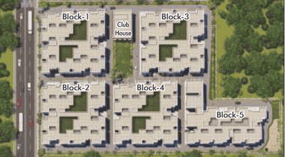 Project Image of 655.0 - 668.0 Sq.ft 2 BHK Apartment for buy in Srinivasa Reliance Sunshine