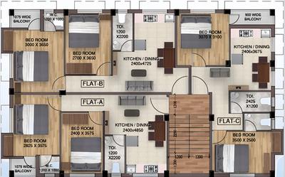 MK Triaksh MK Triaksh Typical Cluster Plan 1