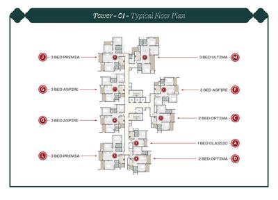 Project Image of 661.0 - 2005.0 Sq.ft 1 BHK Apartment for buy in Prestige Suncrest