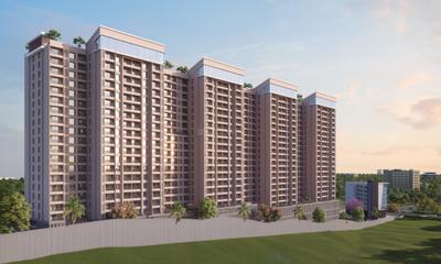 Project Image of 747.0 - 1060.0 Sq.ft 2 BHK Apartment for buy in Basil Vrundavan Wing E 