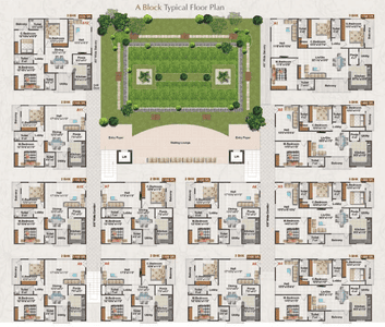 Project Image of 1100.0 - 1790.0 Sq.ft 2 BHK Apartment for buy in AV Info Pride