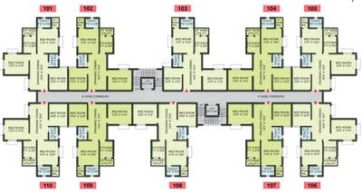 Project Image of 1256 Sq.ft 3 BHK Apartment / Flat for sale in Jagannathprasad for Rs. 6000000