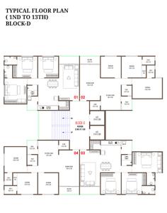 Project Image of 599.01 - 862.51 Sq.ft 2 BHK Apartment for buy in Shree Sankalp Sky