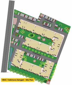 Project Image of 0.0 - 521.0 Sq.ft 2 BHK Apartment for buy in VBHC Palmhaven I