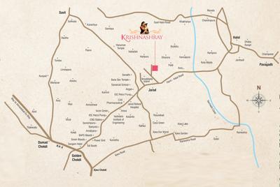 Project Image of 0.0 - 430.02 Sq.ft 1 BHK Villa for buy in Radhe Krishnashray Tenaments