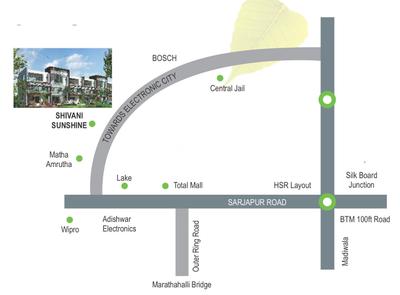Project Image of 0.0 - 2100.0 Sq.ft 3 BHK Villa for buy in Aesthetic Shivani Sunshine