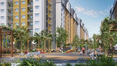 Project Image of 614.0 - 1491.0 Sq.ft 1 BHK Apartment for buy in Lake Vista At Purva Windermere