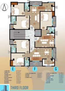Project Image of 822.0 - 1167.0 Sq.ft 2 BHK Apartment for buy in Srishti Arati Niwas