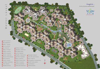 Project Image of 630.0 - 1131.0 Sq.ft 2 BHK Apartment for buy in Siddhivinayak Phase I Vision City