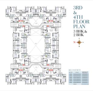 Project Image of 1210.0 - 1625.0 Sq.ft 2 BHK Apartment for buy in Maharshee Nakshatra Apartment