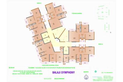 Project Image of 0.0 - 674.0 Sq.ft 2 BHK Apartment for buy in Vishesh Balaji Symphony