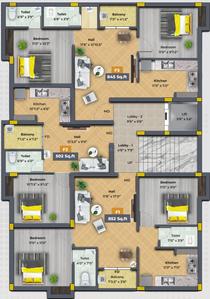 Project Image of 502.0 - 1115.0 Sq.ft 1 BHK Apartment for buy in Sai White Berry