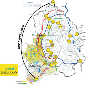 Reinfotech Dilli Vaas Images for Location Plan of Reinfotech Dilli Vaas 1