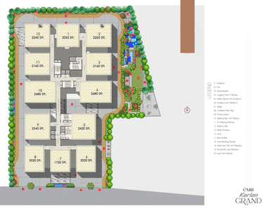 Project Image of 1720.0 - 2680.0 Sq.ft 3 BHK Apartment for buy in CMR Karlan Grand