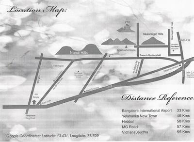Preethi Builders Bequest Images for Location Plan of Preethi Builders Bequest 1