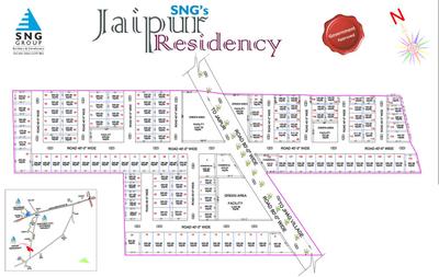 Project Image of 1350.0 - 6083.0 Sq.ft Residential Plot Plot for buy in SNG Jaipur Residency
