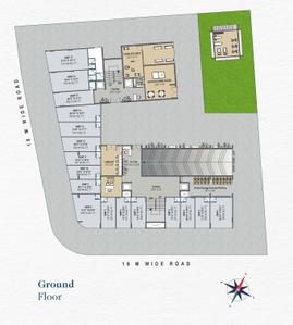 Project Image of 1182.31 - 1291.02 Sq.ft 3 BHK Apartment for buy in Shyam 95