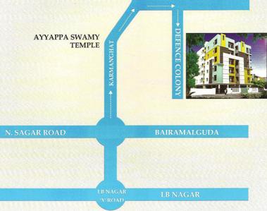 Project Image of 0.0 - 1000.0 Sq.ft 2 BHK Apartment for buy in Well Sai Harsha Arcade