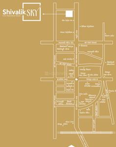 Project Image of 829.9 - 834.53 Sq.ft 3 BHK Apartment for buy in Shivalik Sky