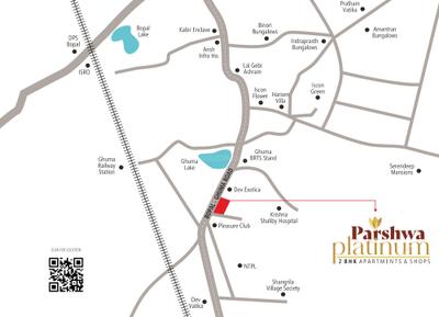 Project Image of 1250.0 - 1305.0 Sq.ft 2 BHK Apartment for buy in Parshwa Platinum